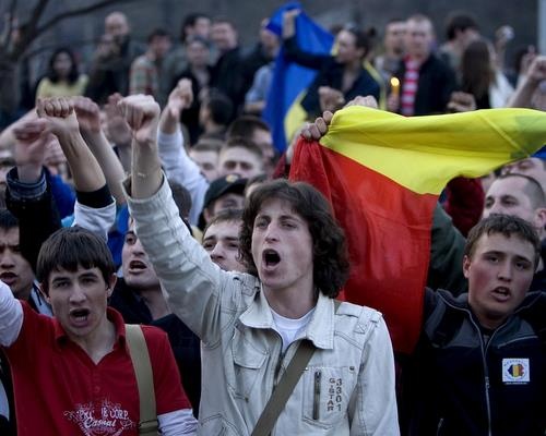 Moldova protesters